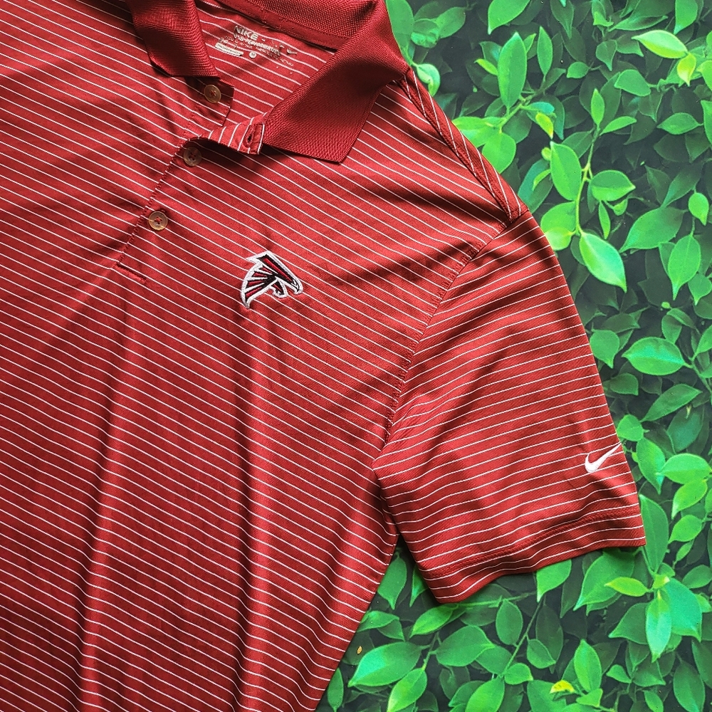 Nike Dri-Fit Atlanta Falcons Polo Shirt L